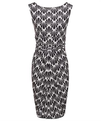 Marivie Slinky Kleid Druck