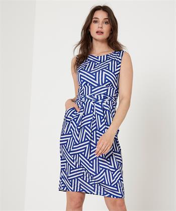 Marivie Slinky Kleid Grafikdruck