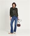 ML Collections Blazer 3D Blume metallisch