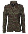 ML Collections Blazer 3D Blume metallisch