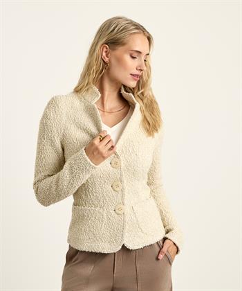 ML Collections Blazer aus Lurex-Bouclé