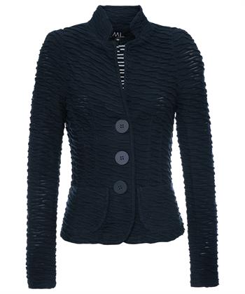 ML Collections Blazer Wellenstruktur halbtransparent