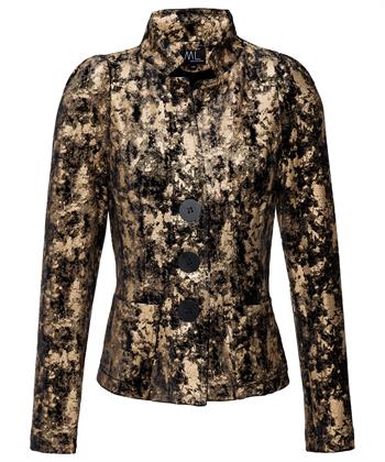 ML Collections Samt Blazer foil print
