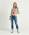 ML Collections Slinky Blazer Tulip Print