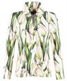 ML Collections Slinky Blazer Tulip Print