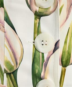ML Collections Slinky Blazer Tulip Print