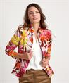 ML Collections strukturierter Blazer mit Blattdruck