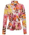 ML Collections strukturierter Blazer mit Blattdruck