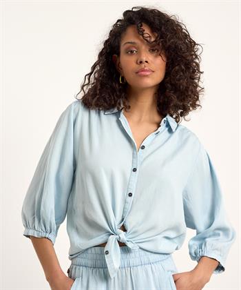 Moscow soft denim Bluse Jorn