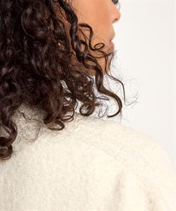 No Man's Land Bouclé-Strickjacke