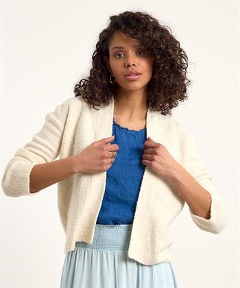 No Man's Land Bouclé-Strickjacke