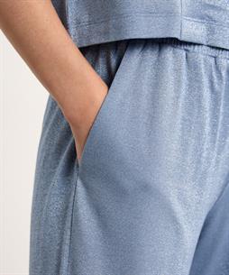 No Man's Land Palazzo Hose aus Lurex