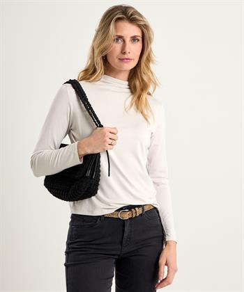 No Man's Land Rollkragenshirt langarm