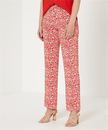 No Man's Land slinky Palazzo Hose Ikat Druck