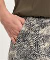 No Man's Land Slinky Palazzo-Hose mit Schlangenmuster