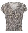 No Man's Land Slinky Shirt Schlangendruck
