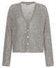 No Man's Land Strickjacke aus Wollgemisch mit Pailletten