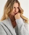 No Man's Land Wollmischung Bouclé-Strickjacke kurz