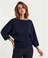 No Man's Land Wollpullover mit Fledermausärmeln