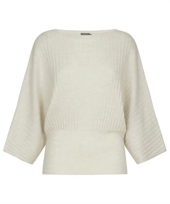 No Man's Land Wollpullover mit Fledermausärmeln
