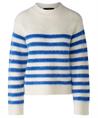 OUI Alpaka-Mischung Pullover gestreift