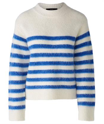 OUI Alpaka-Mischung Pullover gestreift