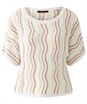 OUI ausgefallener Strickpullover Lurex