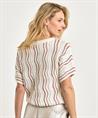 OUI ausgefallener Strickpullover Lurex