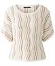 OUI ausgefallener Strickpullover Lurex