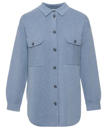 OUI Bluse Strickjacke puntaknit
