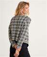 OUI Bouclé-Blazer Strickjacke Lurex