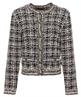 OUI Bouclé-Blazer Strickjacke Lurex
