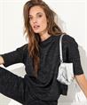 OUI Bouclé-Lurex Top