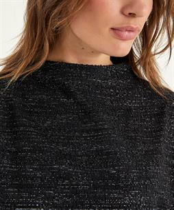 OUI Bouclé-Lurex Top