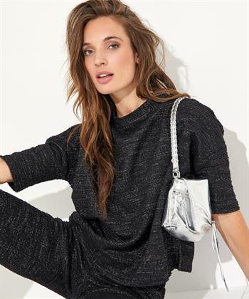 OUI Bouclé-Lurex Top