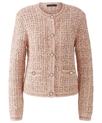 OUI bouclé Strickjacke Lurex
