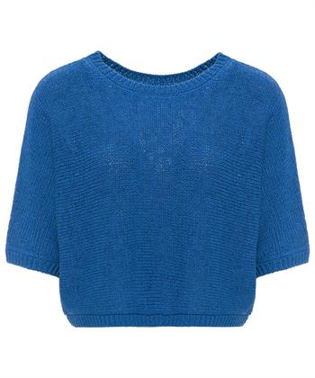 OUI Bändchengarn Pullover kurz