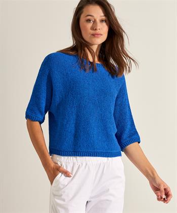 OUI Bändchengarn Pullover kurz
