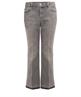 OUI Cropped Jeans mit Nieten am Bund