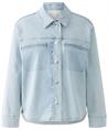 OUI Denim Bluse Jacke Nieten