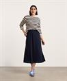 OUI durchbrochener Pullover gestreift