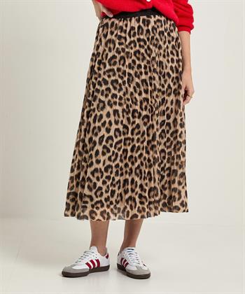 OUI Faltenrock Pantherdruck