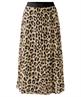 OUI Faltenrock Pantherdruck