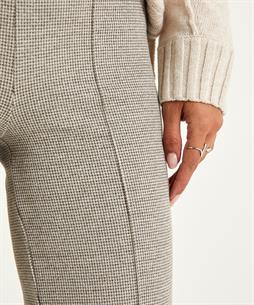 OUI Hose mit weitem Bein pied-de-poule