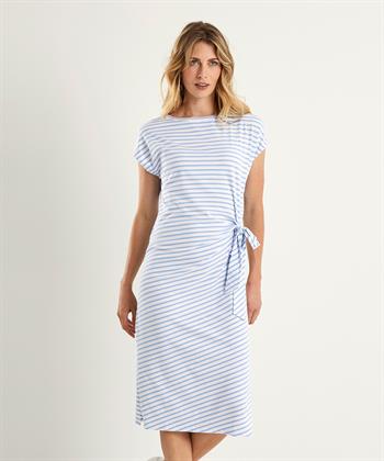 OUI Kleid Knopfleiste Streifen