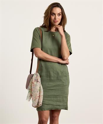 OUI Kleid Leinenfront
