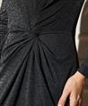 OUI Kleid mit Knopfleiste aus Lurex