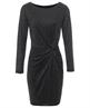 OUI Kleid mit Knopfleiste aus Lurex