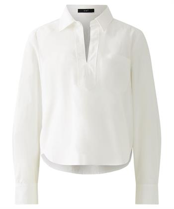 OUI kurze Popeline Bluse