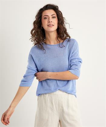 OUI Leinen Pullover